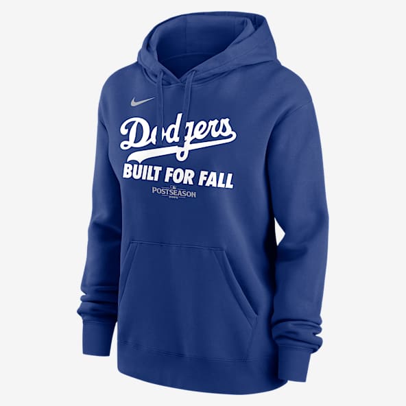 Los Angeles Dodgers 2025 Postseason Authentic Collection Women's Nike MLB Pullover Hoodie
