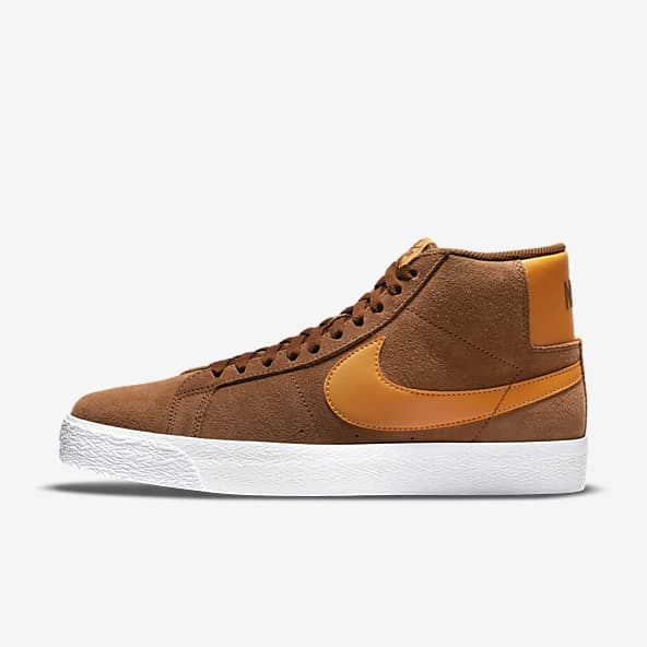 nike marroni e bianche