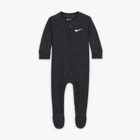 Nike Leopard Footed Coverall Baby (3-6M) Coverall