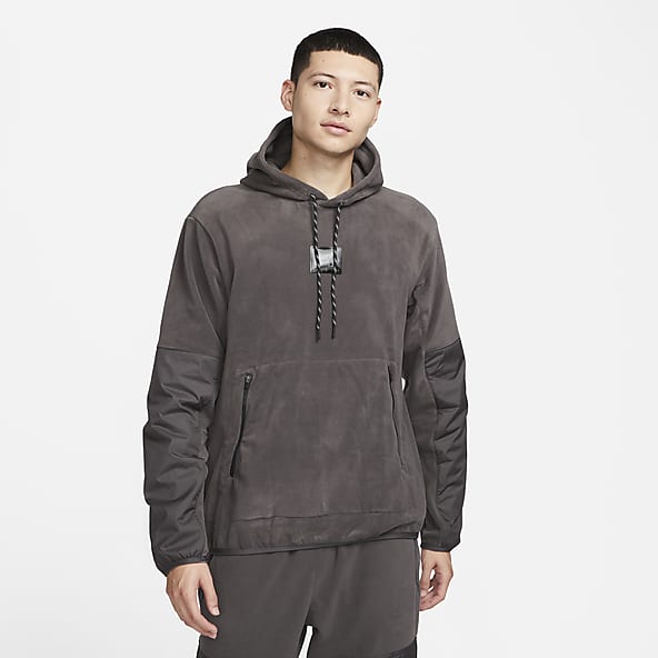 Promotions Marron Sweats à capuche. Nike LU