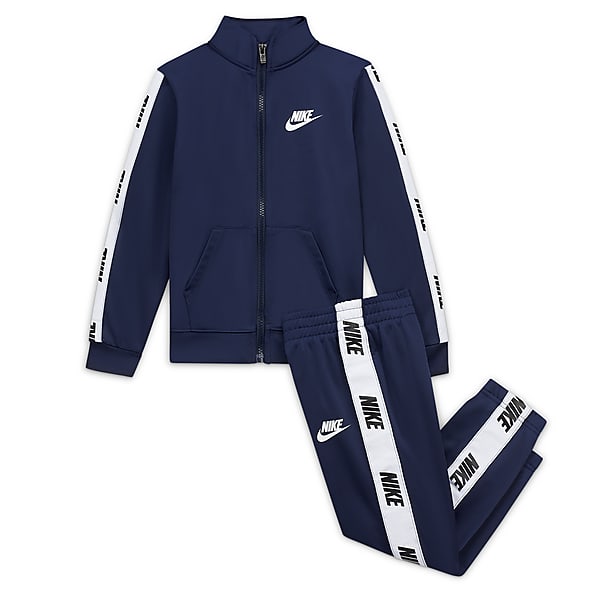 nike blue and black tracksuit
