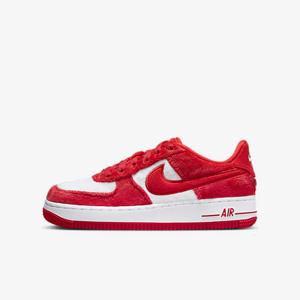 Zapatillas altas Air Force 1 Nike de hombre de color Rojo