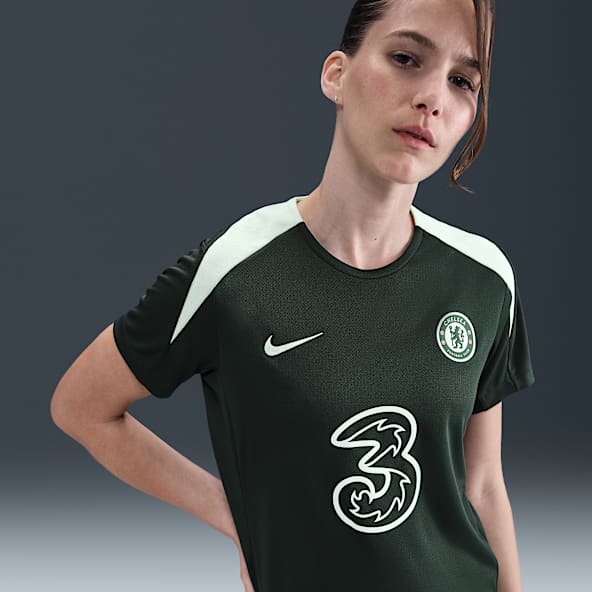 Chelsea F.C. Strike Women's Nike Dri-FIT Football Short-Sleeve Top