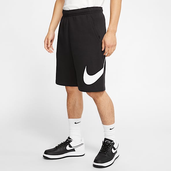 all black nike shorts