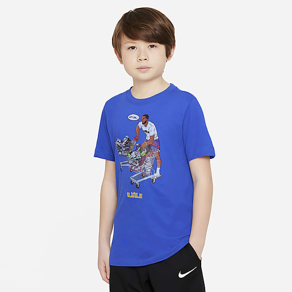 playeras nike azul