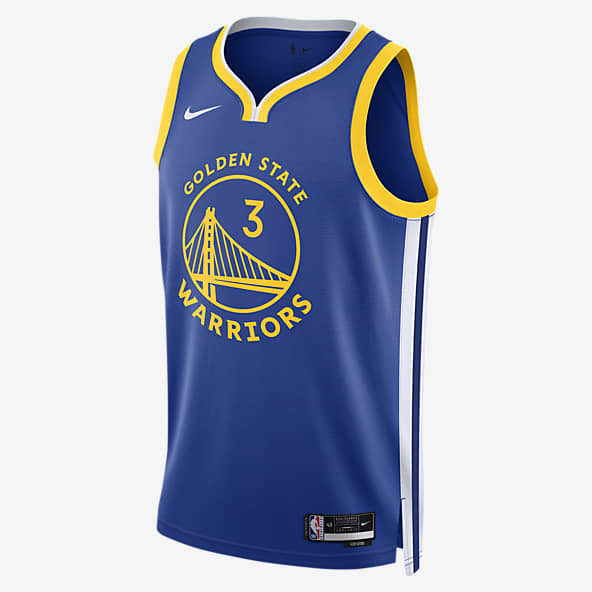 NBA, Shirts, Nba Golden State Warriors Jersey Adult Large Blue Black  Embroidered Basketball