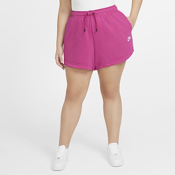 nike women's plus size shorts