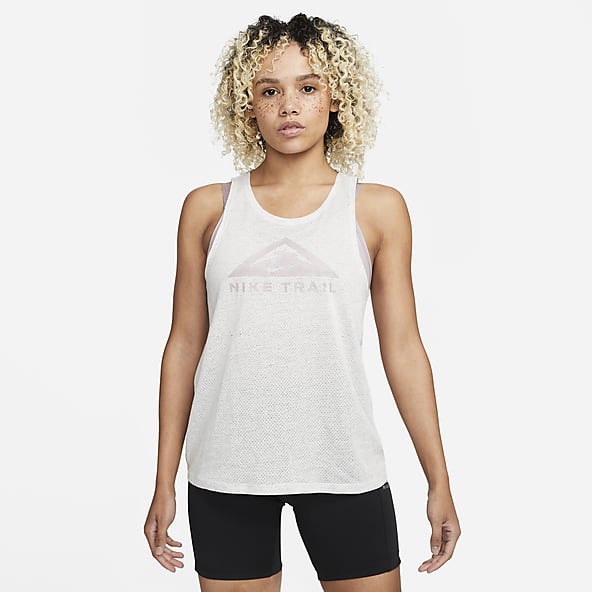 CAMISETA NIKE W TIRANTES BLANCA