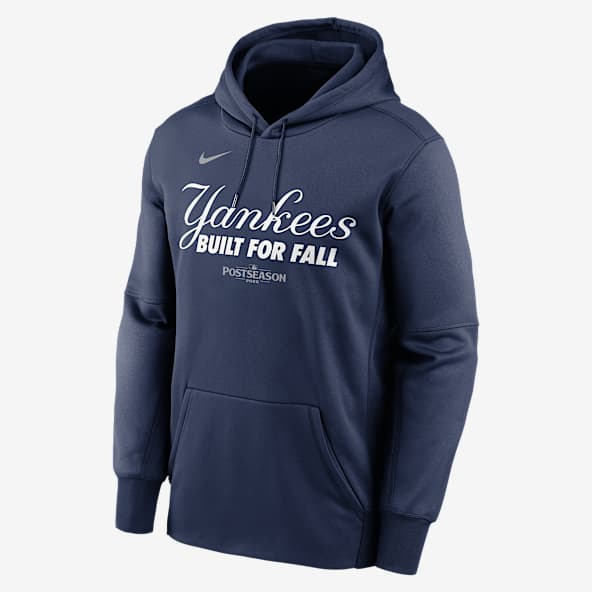 New York Yankees 2025 Postseason Authentic Collection Men’s Nike Therma MLB Pullover Hoodie