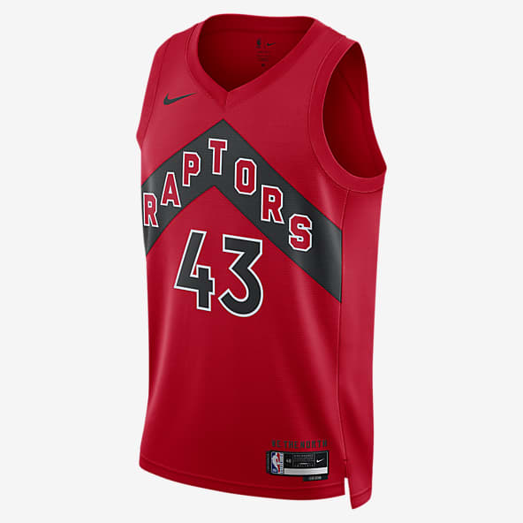 Nike Men's Nike Black Toronto Raptors Courtside Baseball - Button-Up Jersey