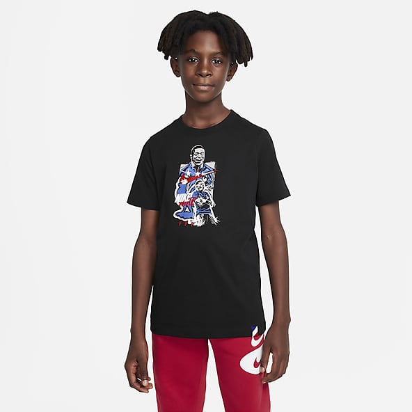 Kylian Mbappé Performance Short-Sleeve Graphic T-Shirts. Nike GB