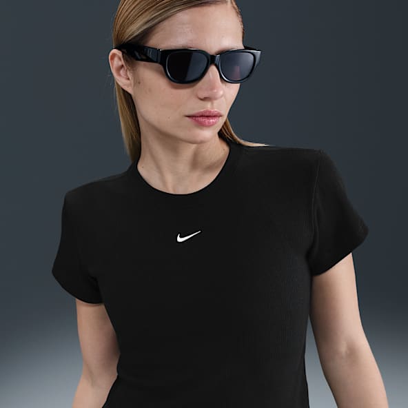 Nike Sportswear Women's Tight Ribbed Short-Sleeve T-Shirt