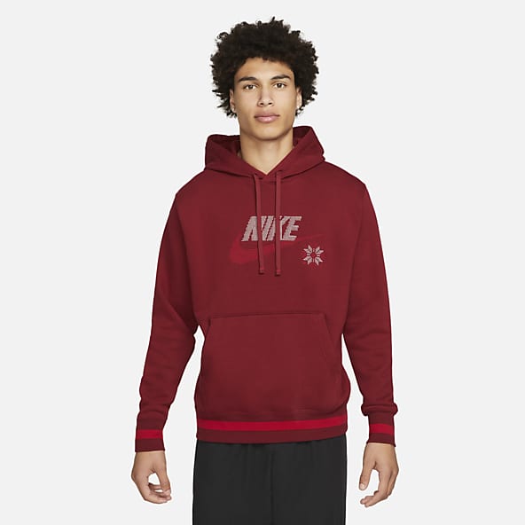 Mens Red Hoodies & Pullovers. Nike.com