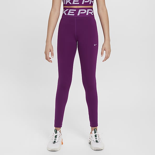 NIKE Mauve Purple/Pink/Rose Pro Dri-FIT Pro Cool Capri Cropped Legging –  Style Exchange Boutique PGH
