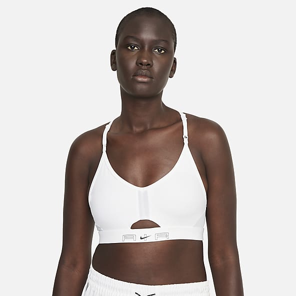 Top deportivo nike blanco clearance
