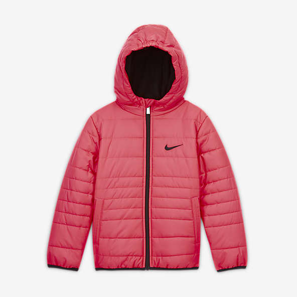 Chaquetas y abrigos rosas. Nike ES