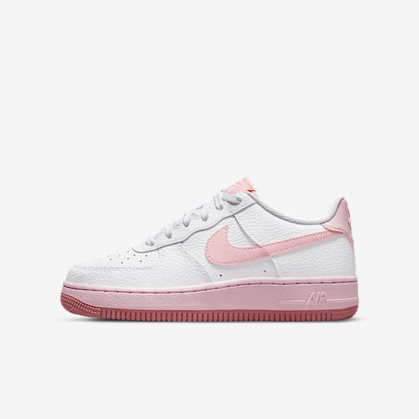 white and pink af1