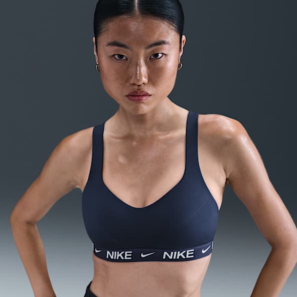 나이키 인디 하이 서포트 여성 패드 어저스터블 스포츠 브라