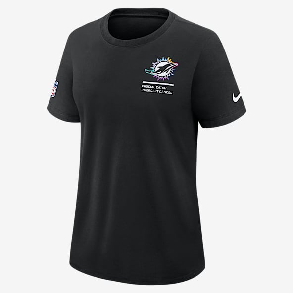 Miami Dolphins Crucial Catch Women's Nike Dri-FIT NFL T-Shirt