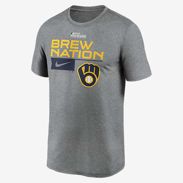 Nike Dri-Fit City Connect Logo (MLB Milwaukee Brewers) Men's T-Shirt