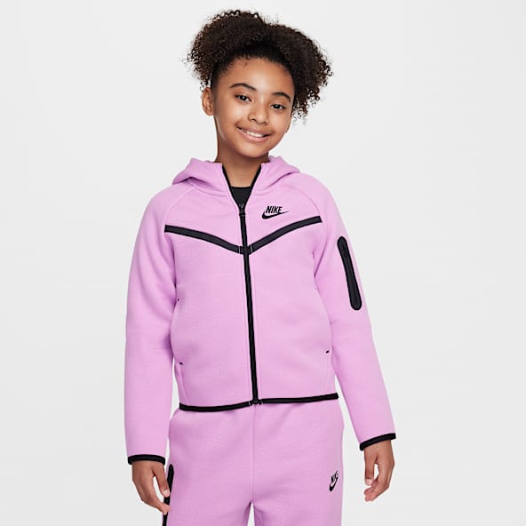A2Z 4 Kids Boys Black And Pink Contrast Hoodie And Jogger Tracksuit Set