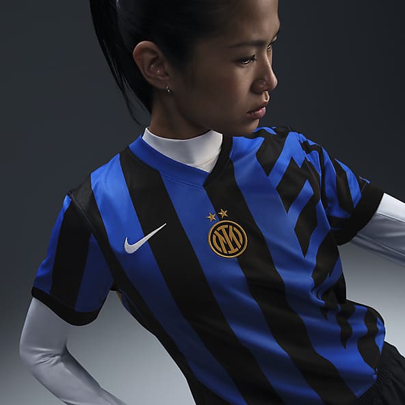 Inter Milan 2024/25 Stadium Home Nike Dri-FIT Replica-fodboldtrøje til kvinder