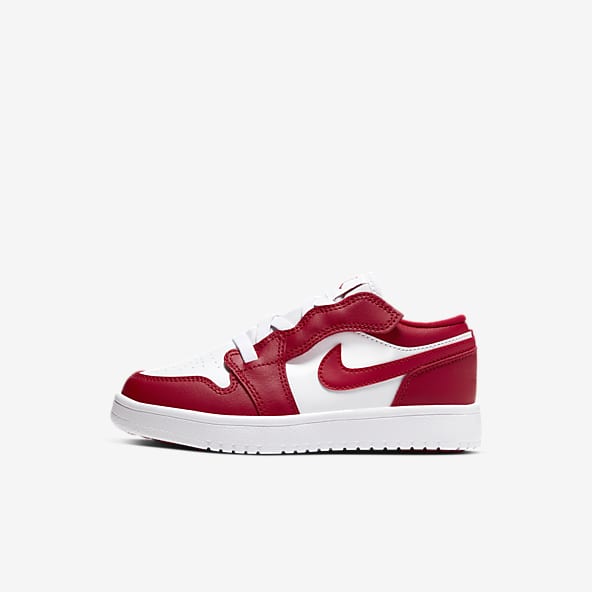 cool red nike shoes
