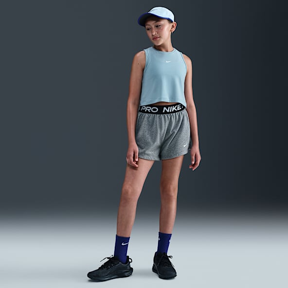 Nike Pro Fleece Big Kids' (Girls') Dri-FIT Shorts
