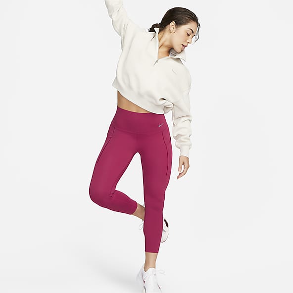 Everyday Essentials Red High-Intensity Interval Training Pants & Tights.