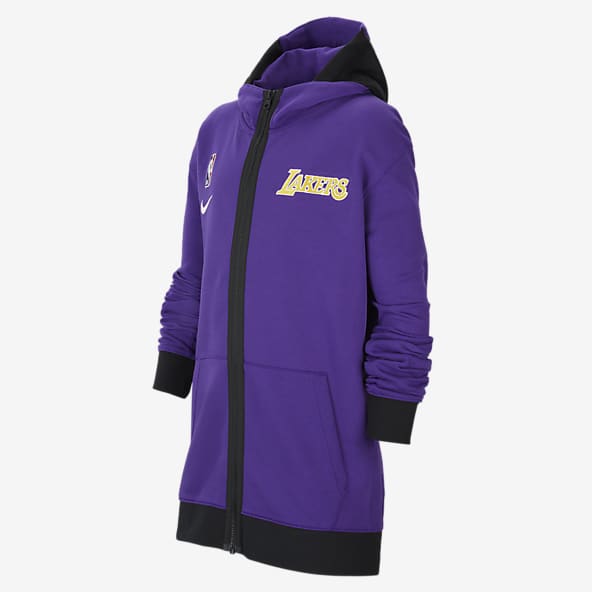 lakers nike therma flex showtime black