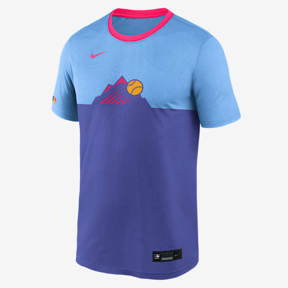 Colorado Rockies Authentic Collection City Connect Velocity Men's Nike Dri-FIT MLB T-Shirt