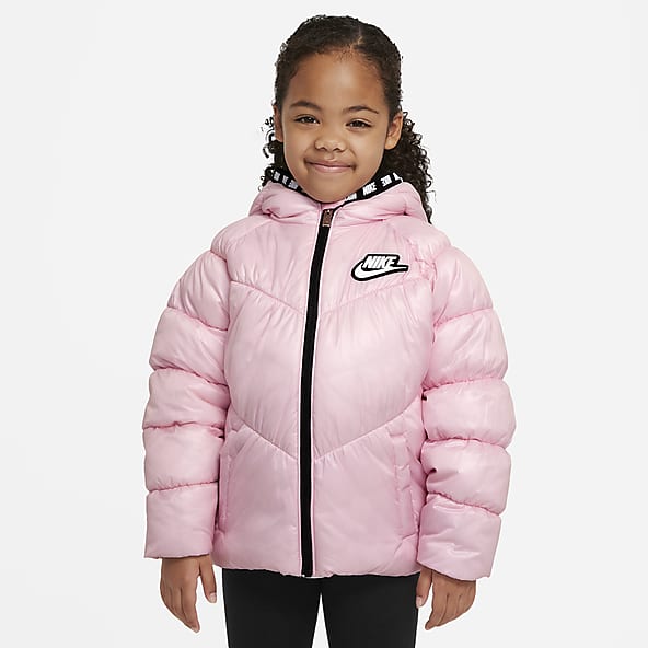 nike puffer jacket women's pink