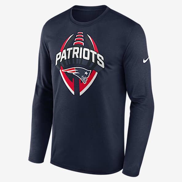 New England Patriots Legend Icon Men's Nike Dri-FIT NFL Long-Sleeve T-Shirt
