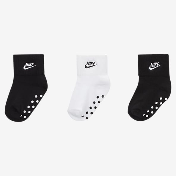 Nike Core Futura Ankle Socks (3-Pack) Baby (12-24M) Socks