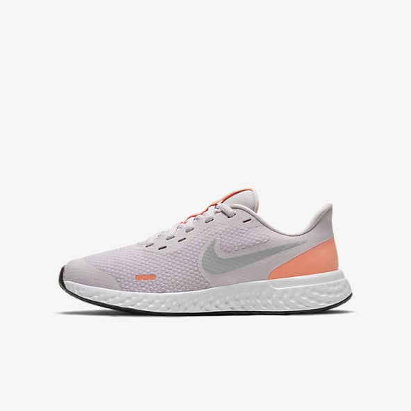 pink and grey nike shoes