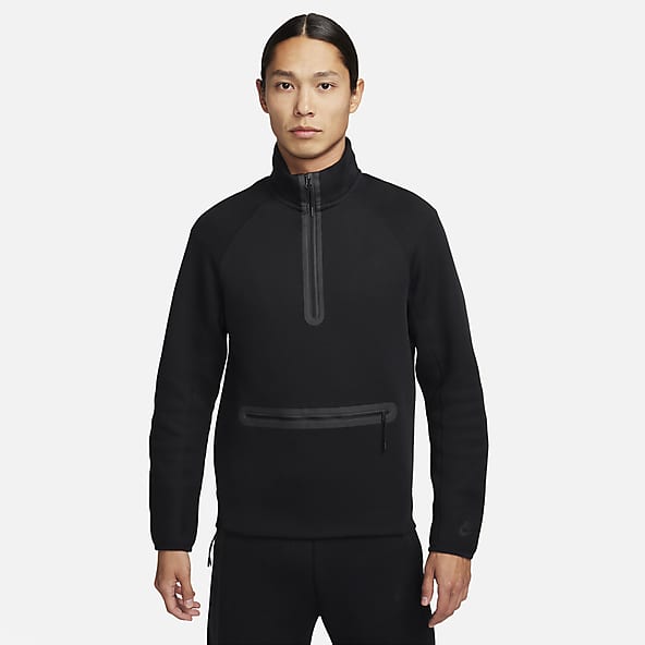 Nike Sportswear Tech Fleece Hoodie & Joggers Set White/Black Men's