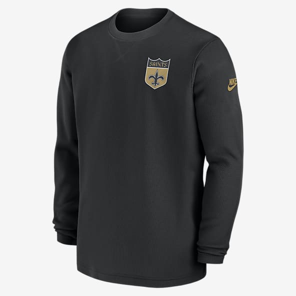 Men's Nike Black New Orleans Saints Fan Gear Primary Logo Performance Long  Sleeve T-Shirt