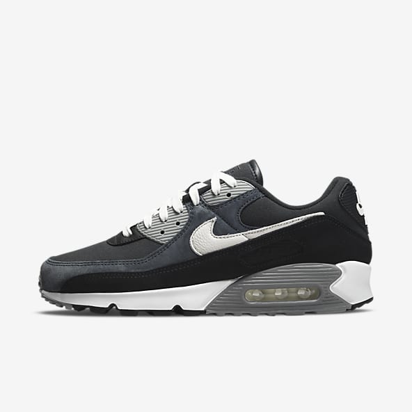 air max 90 essential black and grey