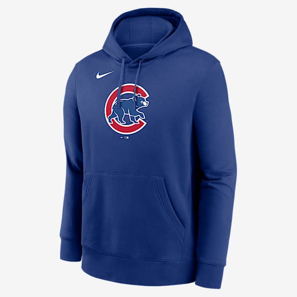 Chicago Cubs Logo Club Men's Nike MLB Pullover Hoodie