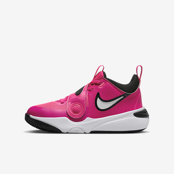 Nike Team Hustle D 11 Tenis de básquetbol para niños grandes