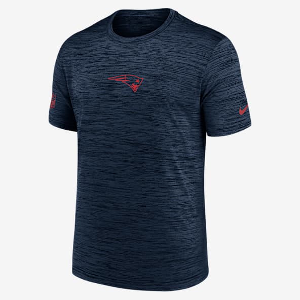 New England Patriots Sideline Team Issue Velocity Men's Nike Dri-FIT NFL T-Shirt