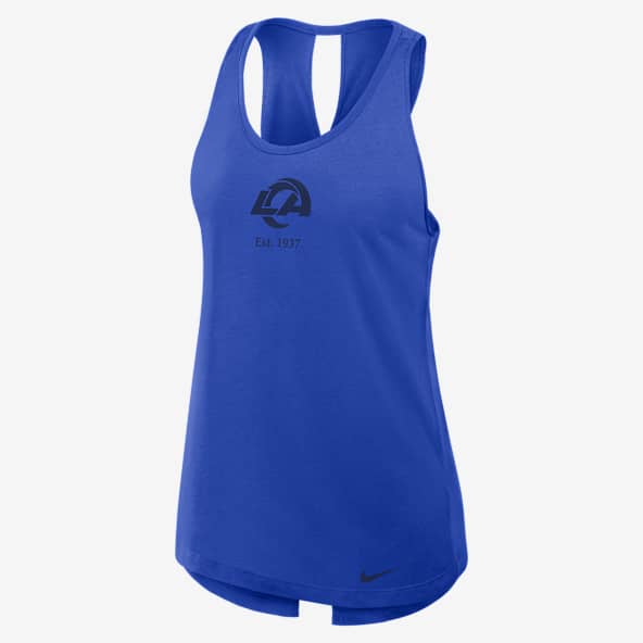 Los Angeles Rams Established Women's Nike Dri-FIT NFL Tank Top