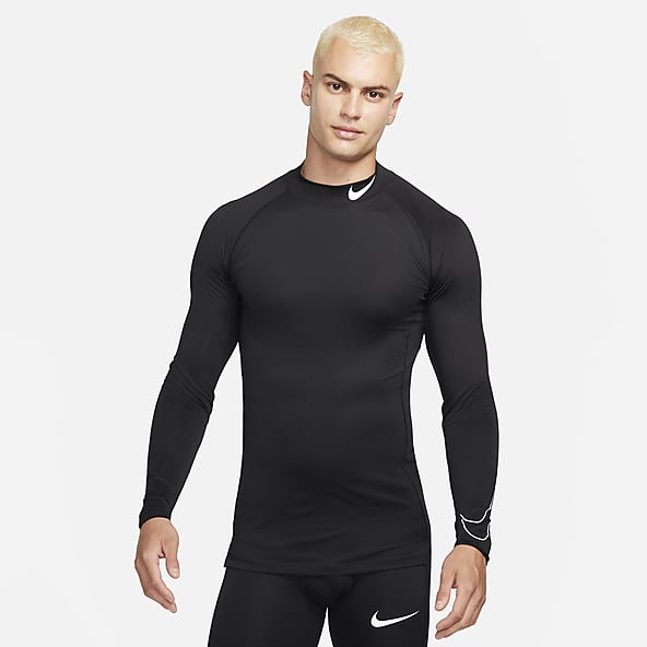 Nike Pro Combat Hyperwarm Compression Dri-Fit Max Lines M - Vêtements homme  Compression