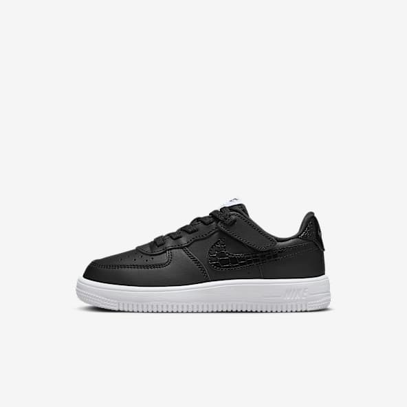 Suela Blanca Air Force Negras Con Suela Marron Nike Air Force
