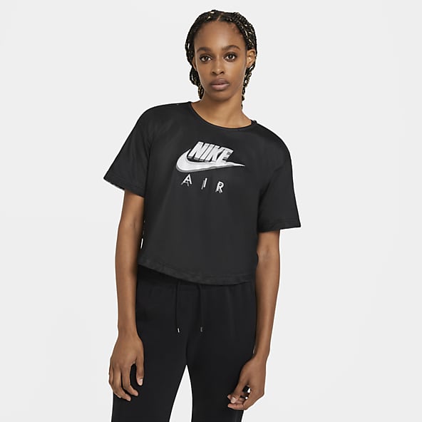Womens Black Tops \u0026 T-Shirts. Nike.com