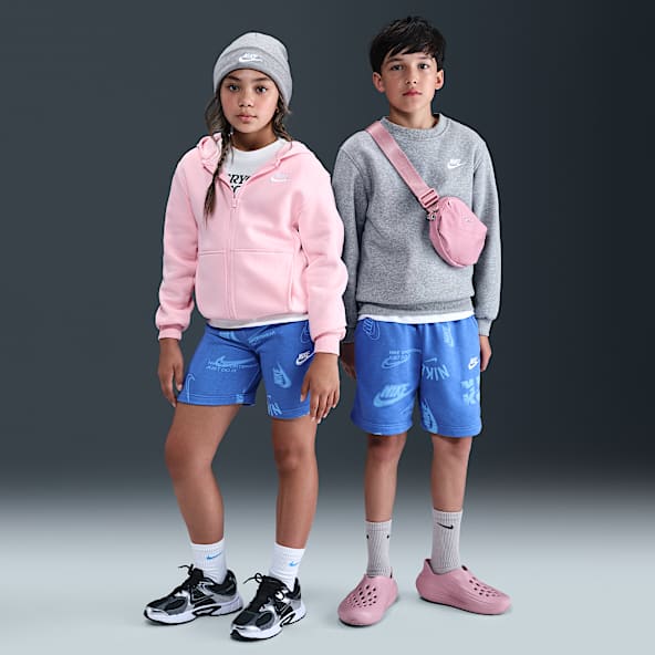 Nike Sportswear Club Big Kids' French Terry Shorts