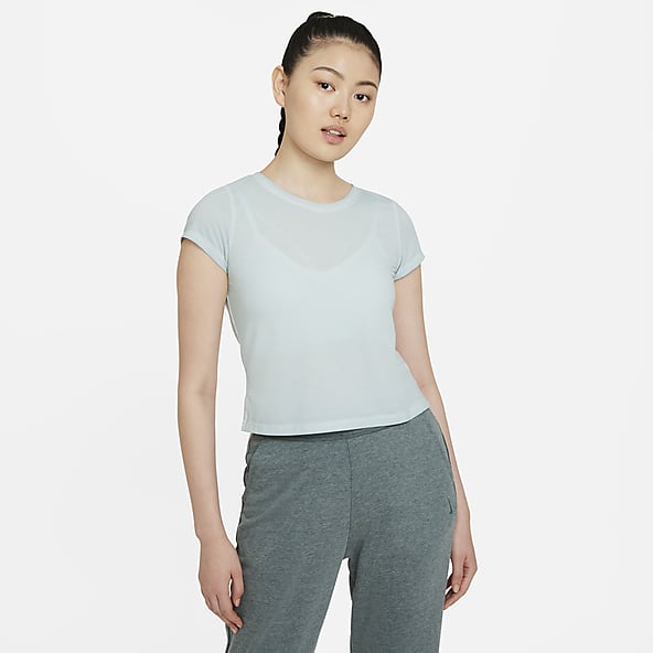 nike dri fit short sleeve shirt womens