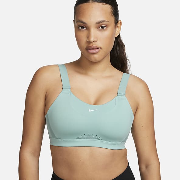 Nike Alpha Women's High-Support Padded Adjustable Sports Bra. Nike AT