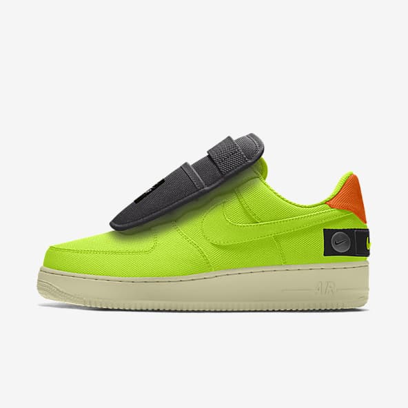 guardarropa Novela de suspenso perfil Yellow Air Force 1 Shoes. Nike.com