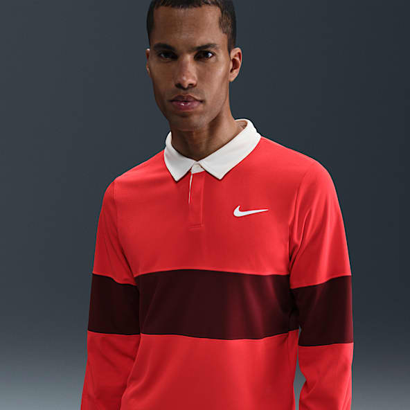 NikeCourt Slam Men's Dri-FIT ADV Long-Sleeve Tennis Polo